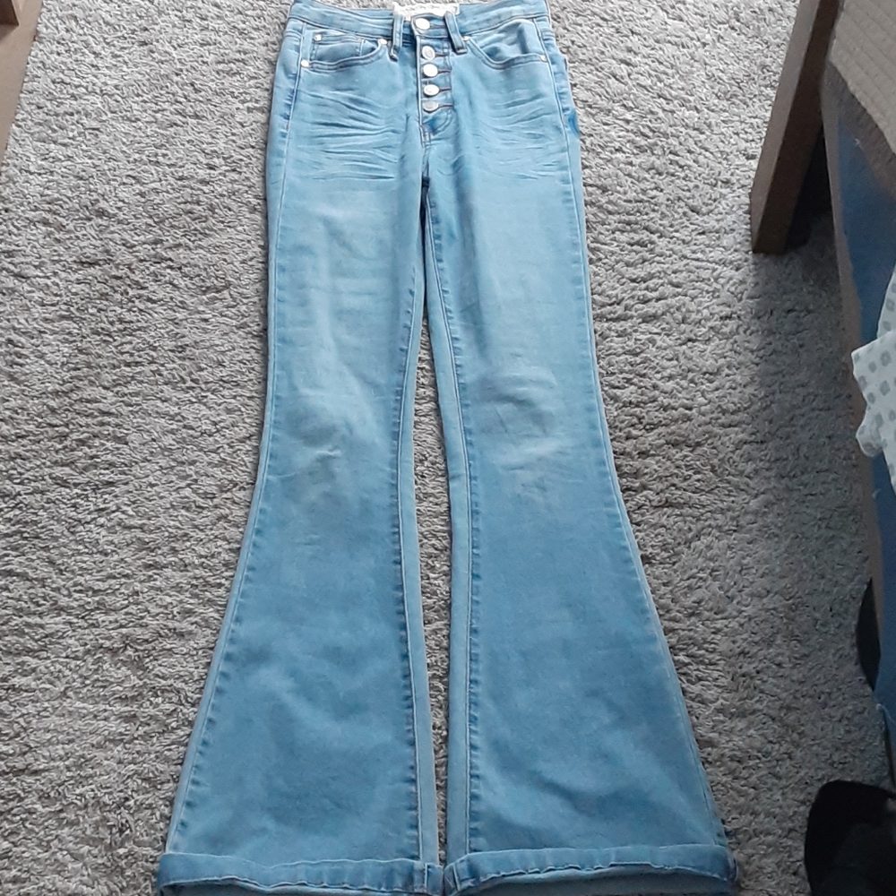 Altar'd State High Rise Flare Jeans